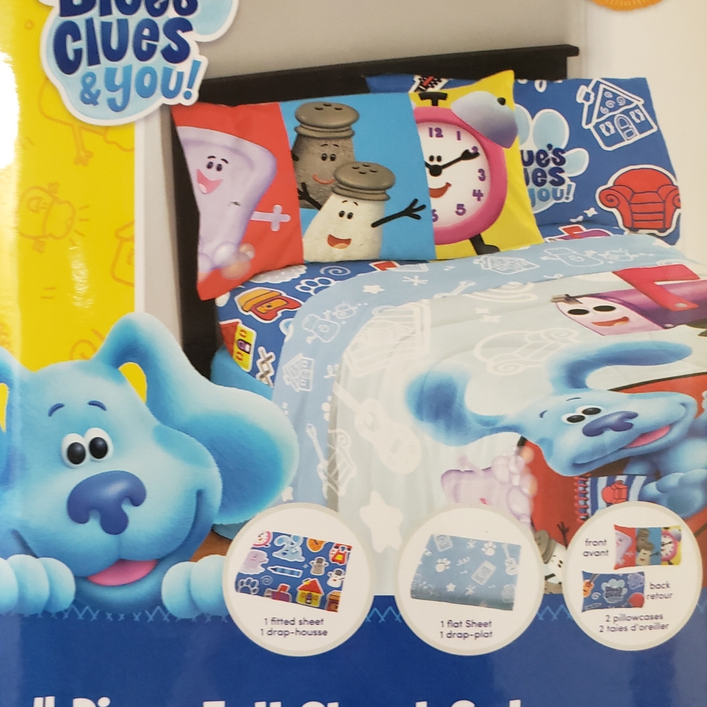 Blue's Clues Twin Sheet Set